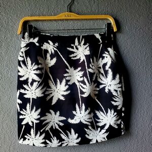Gianni Bini tropical mini skirt